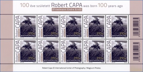 100 ve szletett Robert Capa