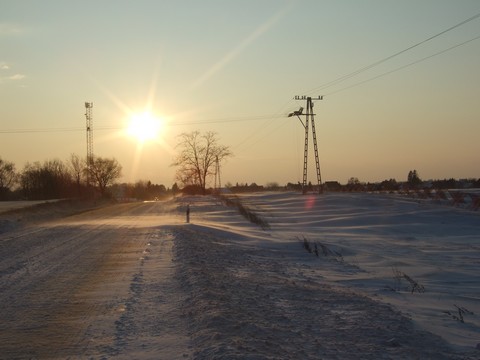 Kosz az utakon, 2012.02.16., fot: Papp Pter