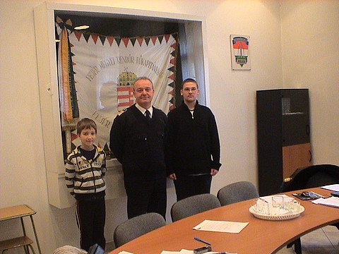 Balrl jobbra: Killer Dont (Nagylk), Ills Mihly r. alezredes, a Fejr Megyei Baleset-megelzsi Bizottsg titkra, valamint Paska Lszl (Szkesfehrvr), Szkesfehrvr, 2012.02.13.