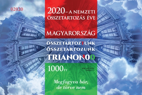 2020, a nemzeti sszetartozs ve - blyegen