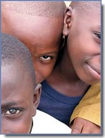 Fot: Konkoly-Thege Gyrgy: Afrikai gyerekek (Accra, Ghna)