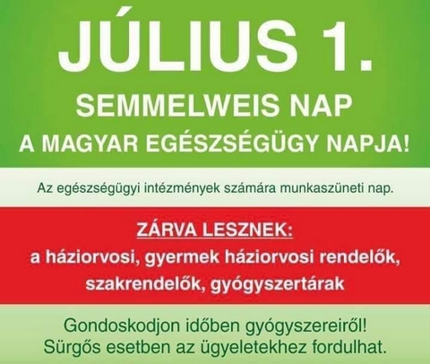 Szerda: a kztisztviselk s a magyar egszsggy napja