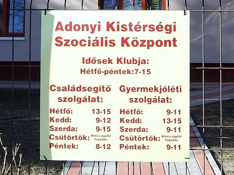 Adonyi Kistrsgi Szocilis Kzpont - Papp Pter kpe 2012.03.12.